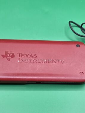 Texas Instruments TI-84 Plus CE Red Graphing School Calculator